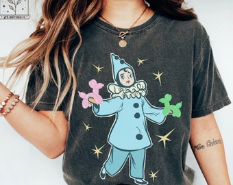 Pastel Pierrot Clown Comfort Colors Clowncore Tshirt Clown Shirts Clown Faces Funny Clowns Shirt Circus Shirt Clown Core Clown Lover T-Shirt