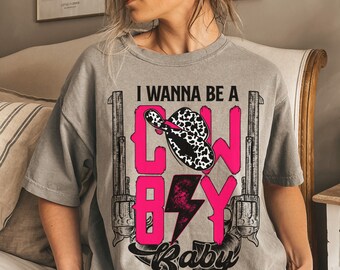 Camicia da cowgirl T-shirt grafica retrò invecchiata occidentale Yeehaw Cowboy Comfort Colors T-shirt Oversize Vintage Rodeo Tee Country Songs Camicie