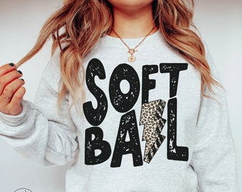 Softball Shirts Softball Sweatshirt Baseball Shirt Game Day Crewnecks Hoodies Softball Mama College High School Practice Pullover Team Tee