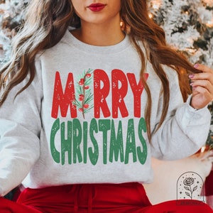 Christmas Shirt Christmas Sweatshirt Retro Christmas Sweatshirts Trendy Womens Christmas Sweatshirt Plus Size Cute Christmas Sweatshirts