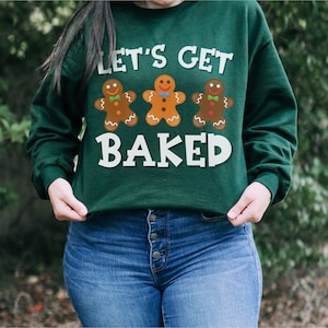 Let's get baked christmas pajamas discount