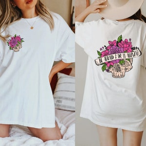 Motivación Camisa mística Ropa de bruja Ropa gótica Camisetas gráficas divertidas Camisetas sarcásticas Camiseta de colores cómodos retro Camisetas de gran tamaño