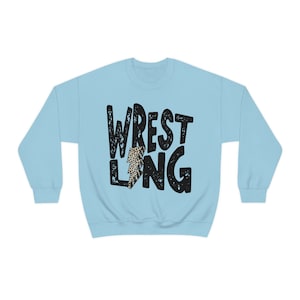 Wrestling Sweatshirt Wrestling Mom Shirt Crewneck Sweatshirts Sports