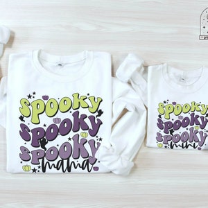 Halloween Mama and Mini Tshirts Halloween Mommy and Me Boy Outfits Mom and Me Shirts Toddler Halloween Mama Shirts Mama and Mini Boys Girls