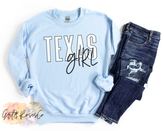 Texas Shirt, Texas Sweatshirt, Dallas Shirt Women, Houston Shirt Men, Austin Crewneck Sweatshirt, Texas Girl Shirt, Texas Sweatshirt Vintage