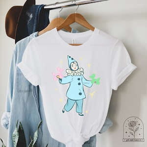 Clowncore Tshirt Clown Shirts Clown Faces Funny Clowns Shirt Circus Shirt Clown Core Clown Lover T-Shirt Gift for Circus Fan Pastel Colors