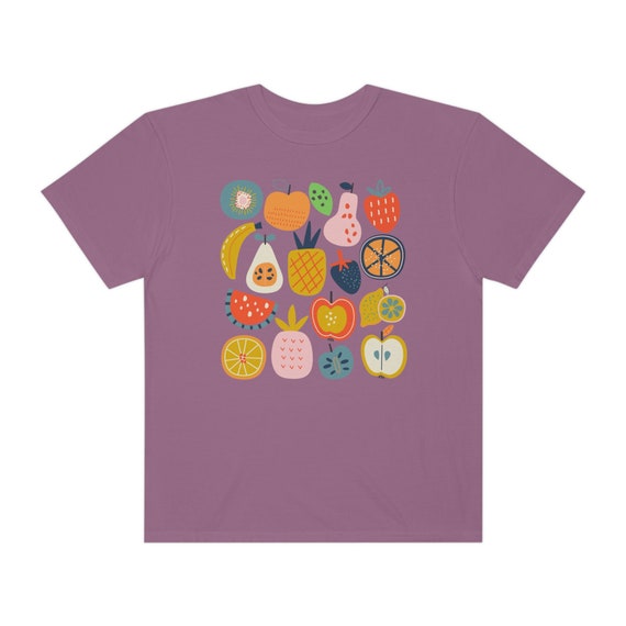 Minimalist Fruits T Shirt Orange Fruit T Shirt Shop