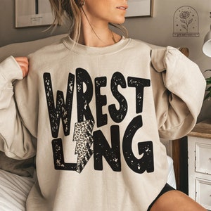 Wrestling Sweatshirt Wrestling Mom Shirt Crewneck Sweatshirts - Etsy