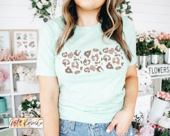cute leopard tops