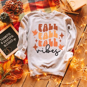 Fall Shirt Fall Sweatshirt Halloween Fall Shirts Retro Fall Hoodies Halloween Shirt Cute Fall Sweater Womens Fall Sweatshirts Crewnecks Tees