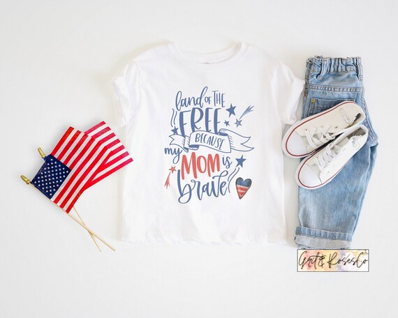 Kid Shirts Military Mom Shirt | Etsy