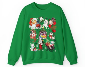 Coupez Les Mèmes Drôles De Chat Noir Pour Les Enfants Et Les Amoureux Des Animaux Sweater E