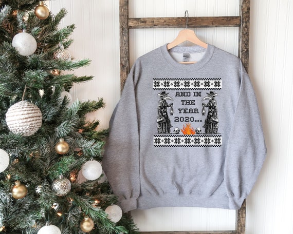 Plague Doctor Mask Ugly Holiday Sweater Quarantine 2020 Pandemic Dumpster  Fire Ugly Christmas Sweater Crew Neck Sweatshirt Christmas Apparel - Etsy