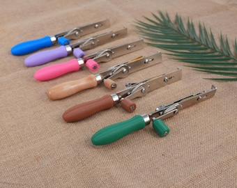 Semi-Automatic Tufting Tool | Rug Hooking Tool with 3 Pile Height Settings (6mm, 8mm, 11mm) | Manual Handheld Tufting Gun for DIY Rug Making