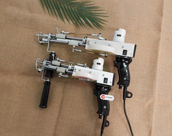 The Duo Pro Tufting Gun | Cut and Loop Pile 2-in-1 Rug Tufting Gun | Adjustable Pile Height 8-45mm | for Rug Making, Wall Hanging, Fiber Art