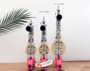 The Duo Pro Tufting Gun | Pink Cut and Loop Pile 2-in-1 | Adjustable Pile Height 8-45mm | for Rug Making, Wall Hanging, Fiber Art