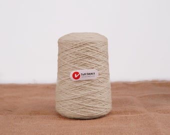 Flesh Pink 100% New Zealand Wool Tufting Yarn – 500g Roll for Tufting Rug