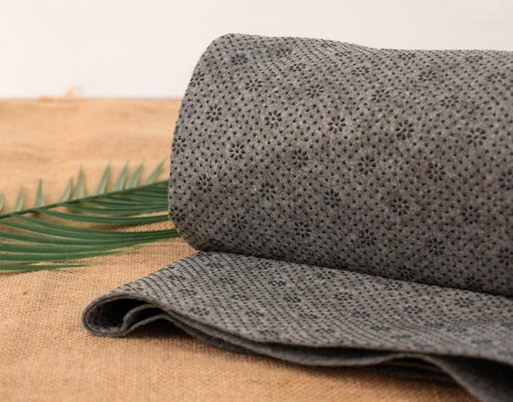 Non-Slip Felt Rug Underlay Gripper - 250gsm Grey Felt Backing cloth - Custom Width (1m, 1.5m, 1.8m, 2m) & Size - For Tufting, Handmade Rugs