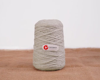 Lavender Gray 100% New Zealand Wool Tufting Yarn – 500g Roll for Tufting Rug