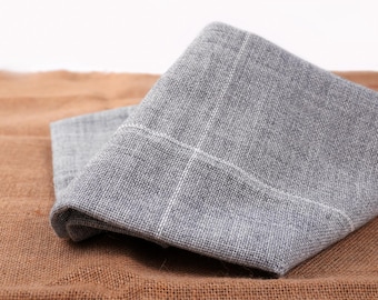 German Tufting Cloth - Primary  Gray Rug Fabric with Measurement Grid - 100% Polyester,Custom Size Primary Rug Fabric