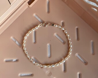 KARLA bracelet / pearl bracelet made of freshwater pearls