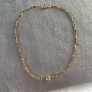 ALISSA necklace / pearl necklace with freshwater pearls