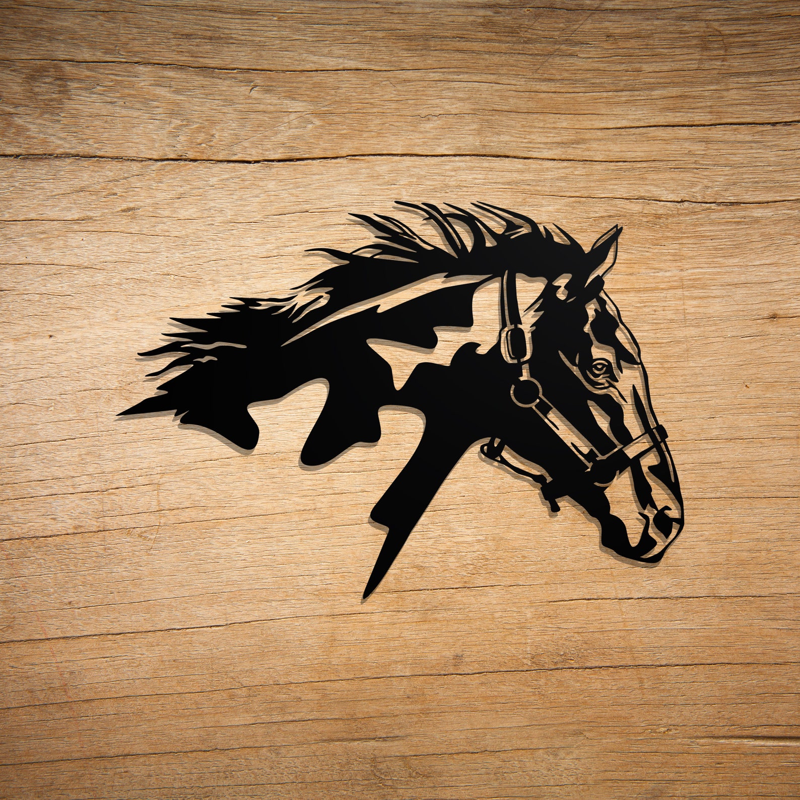 Metal Horse Silhouette for Your Room. Gift for Her and Him. Etsy UK