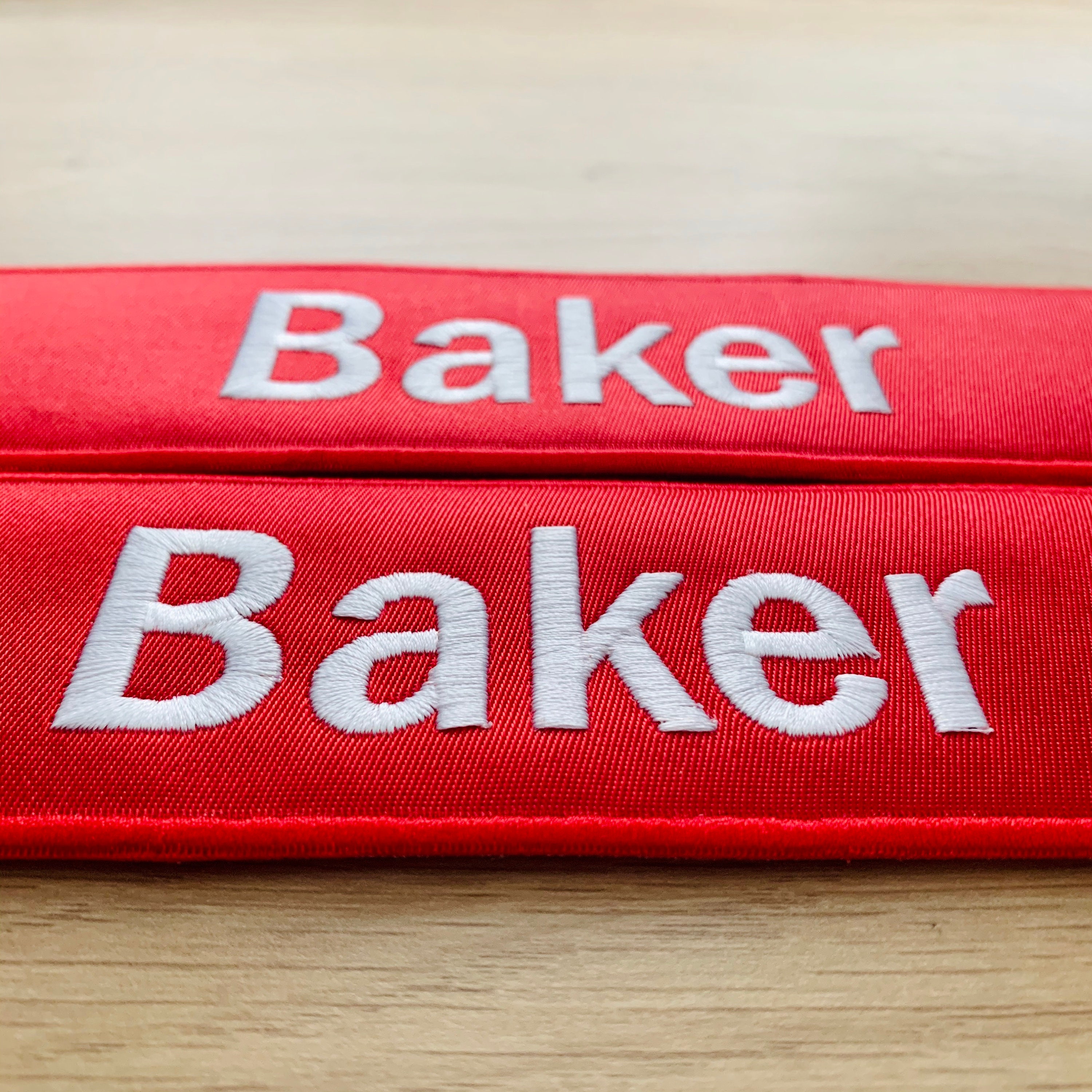 Custom Embroidered Athlete Name Patches With a Velcro Back Etsy UK