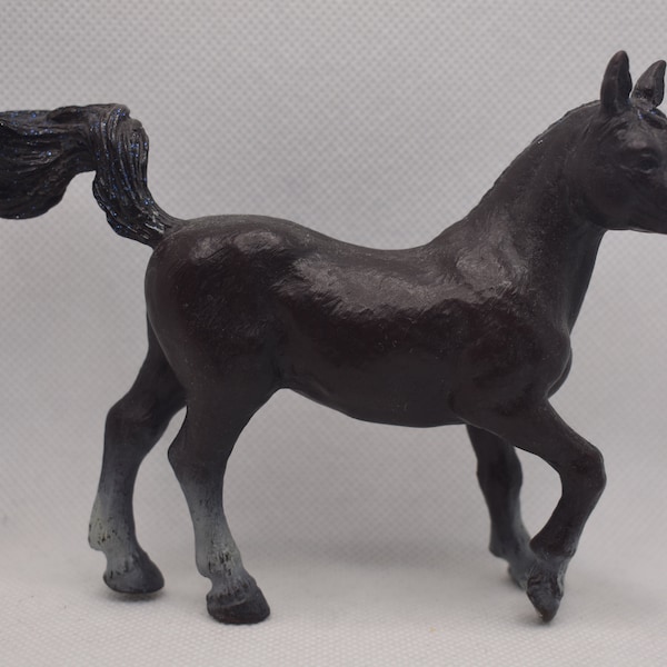 QUALITÉ DU CORPS!!! Chevaux Schleich à la retraite (avec des paillettes !!!)