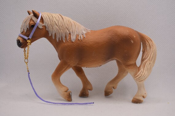 Retired Schleich Haflinger Mare Halter With Chain Gift for Children Horse Gift Girl Children s Birthday Party Etsy