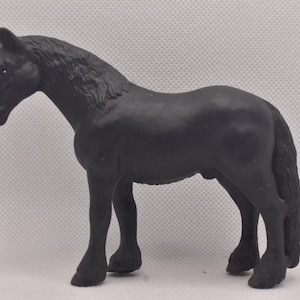 Retired Schleich Friesian Stallion 1998