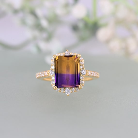 Ametrine engagement ring deals