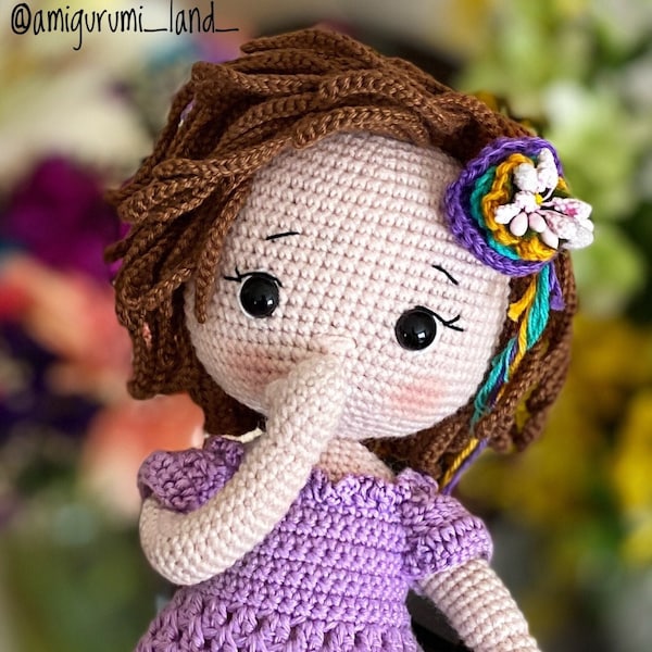 Crochet Pattern Cansın Doll Amigurumi Pattern-English-PDF-Amigurumi Desing