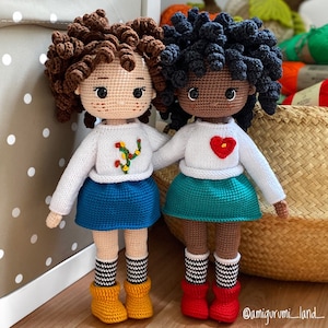English Pattern, Bukle Doll Crochet Pattern, PDF