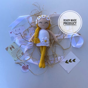 Ready made, Crochet doll Daisy image 1