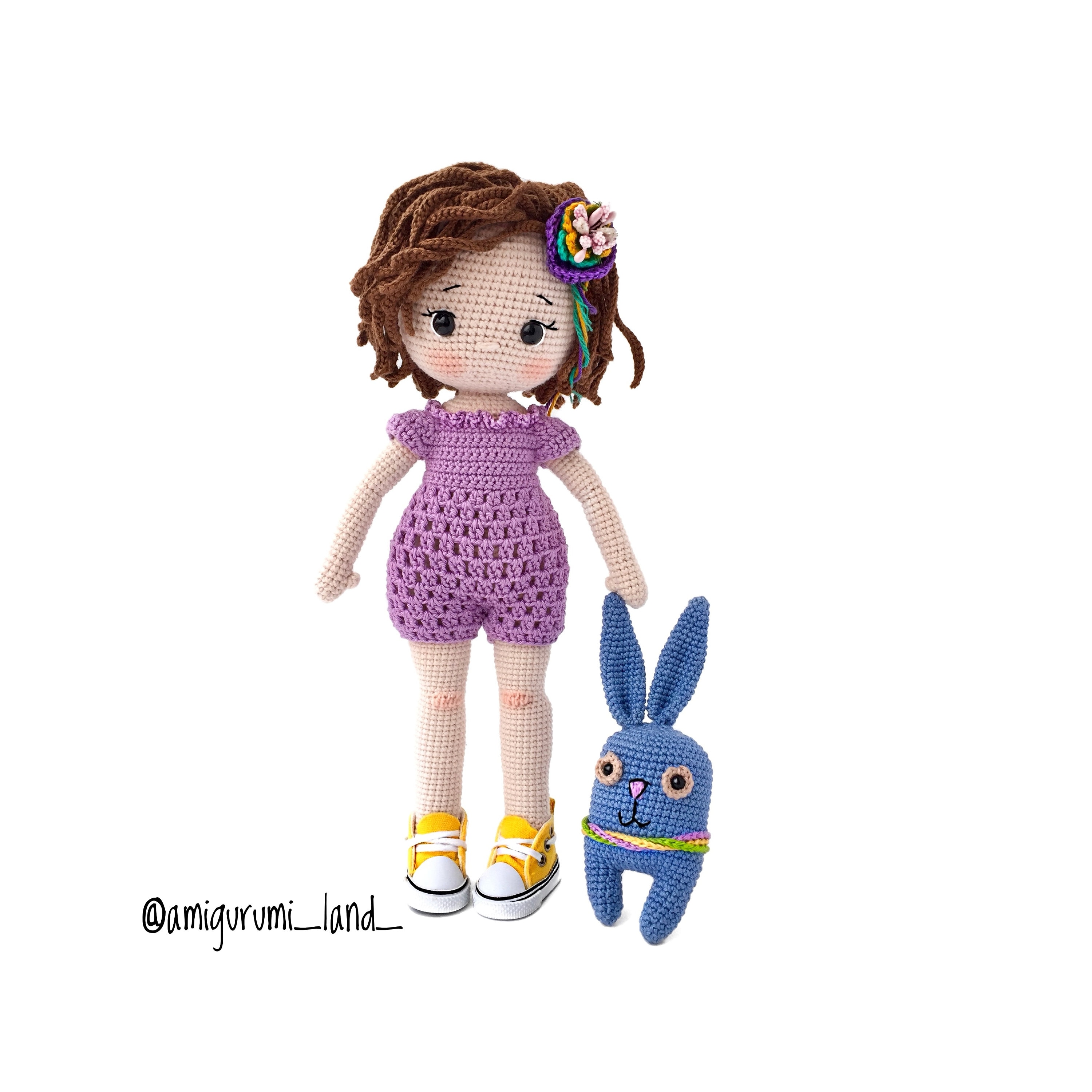 Cansın Doll Amigurumi Pattern-English-PDF-Amigurumi Desing
