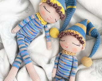 English Pattern, Crochet Pattern Bulut Doll, PDF