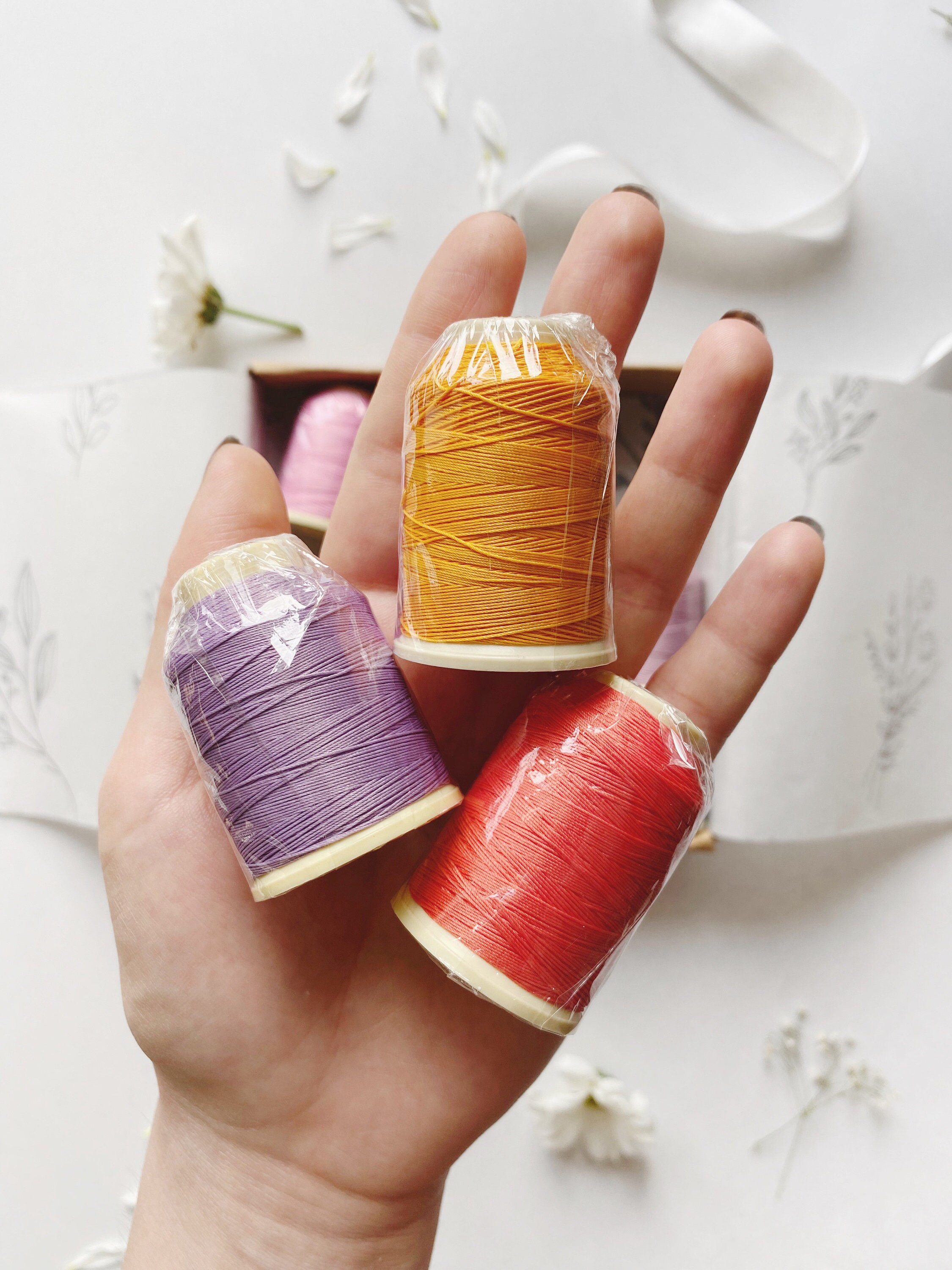 Colorful Yarn Box, 12 Pieces - Etsy
