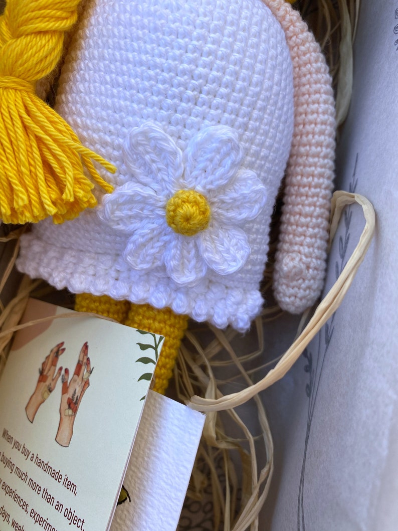 Ready made, Crochet doll Daisy image 7