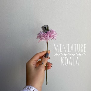 Tiny crochet Koala