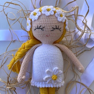 Ready made, Crochet doll Daisy image 6