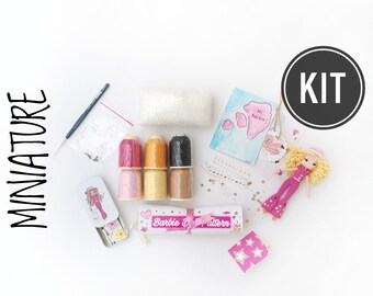 Crochet Barbie Doll Miniature Kit