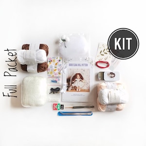 Crochet Starter Kit Bride Elina Doll