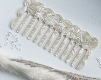 Personalised Detangling Marble Effect Comb