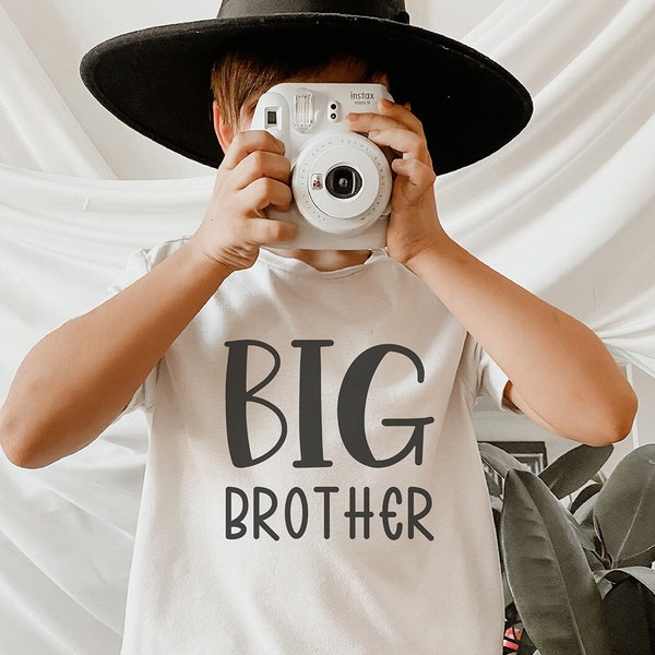 Großer Bruder Shirt Big Brother · Geschwister Outfit · Großer Bruder T-Shirt · Geschwistershirt · Schwangerschaft verkünden ·