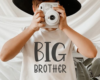 Big Brother Shirt Big Brother Sibling Outfit Big Brother T-Shirt Sibling Shirt Announce Pregnancy