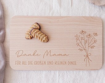 Geschenk Muttertag · Frühstücksbrett Mama · Frühstücksbrettchen Muttertag · Geschenk Mama · Frühstücksbrett · Geburtstag Geschenk Mama ·