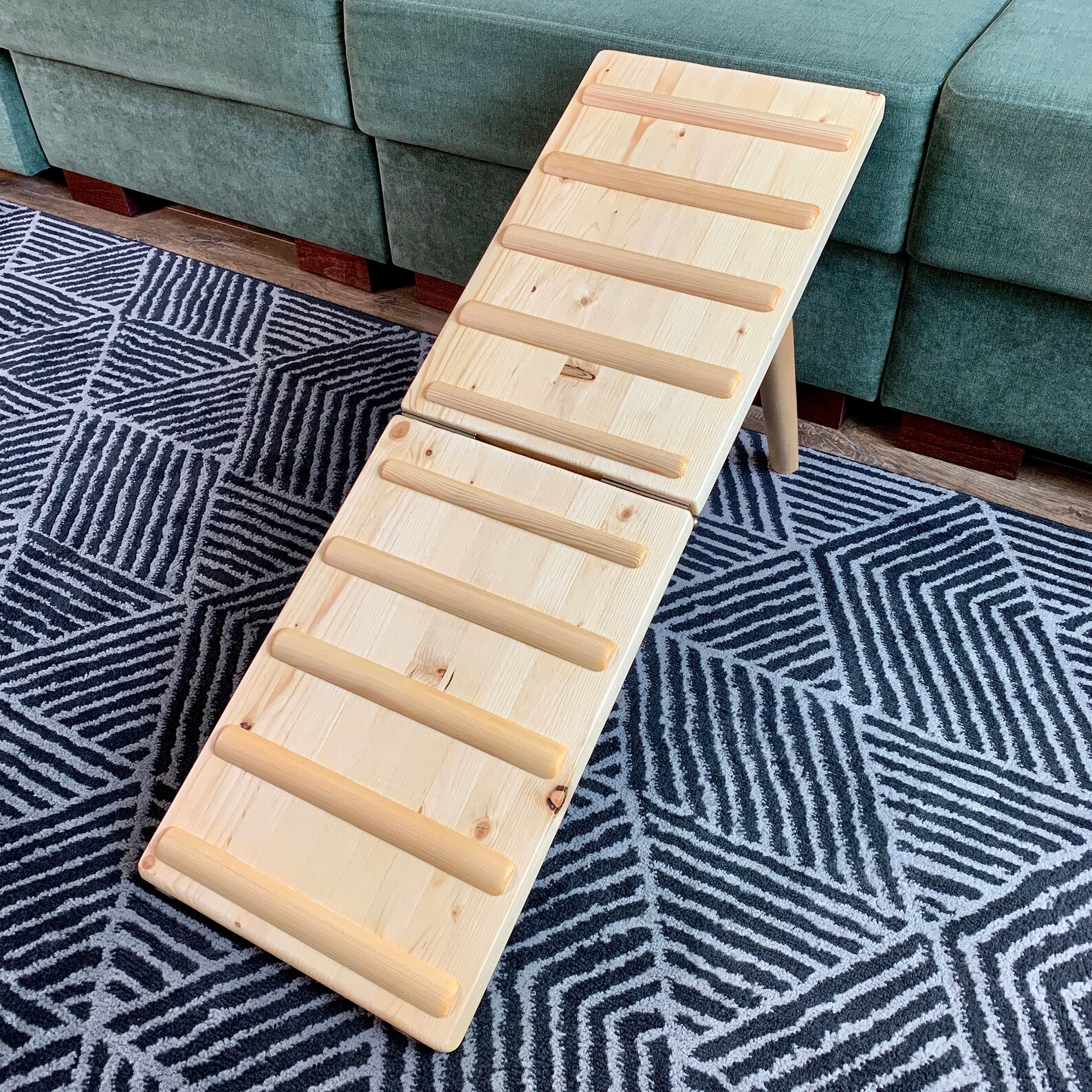 Natural Wood Dog Ramp h16.9 43 cm Etsy