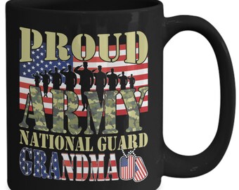 Army National Guard Grandma Mug - Proud Military Gift
