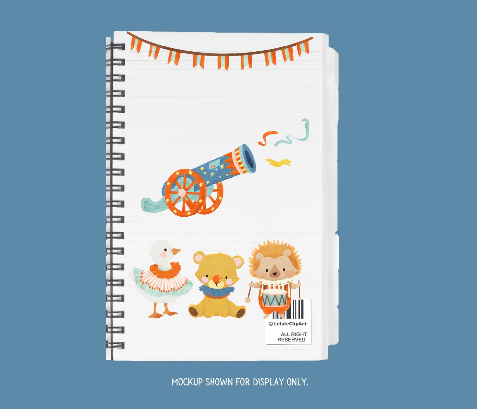 Circus Animals Clipart Set PNG Hand Drawn, Cute Vintage Circus ...